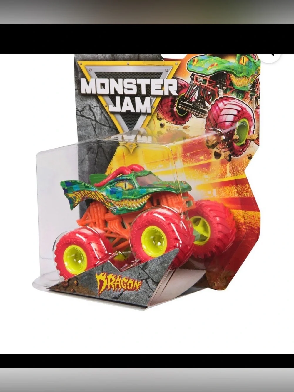 MONSTER JAM SERIES 45 DRAGON PIXEL NEW 1.64 SPIN MASTER